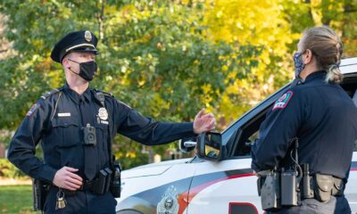 Ohio State University Campus Police And Ice Agents