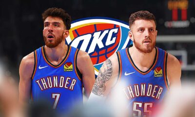 Okc Thunder Chet Holmgren Isaiah Hartenstein Basketball