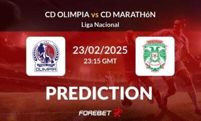 Olimpia Vs Marathón Liga Nacional 2025 Match