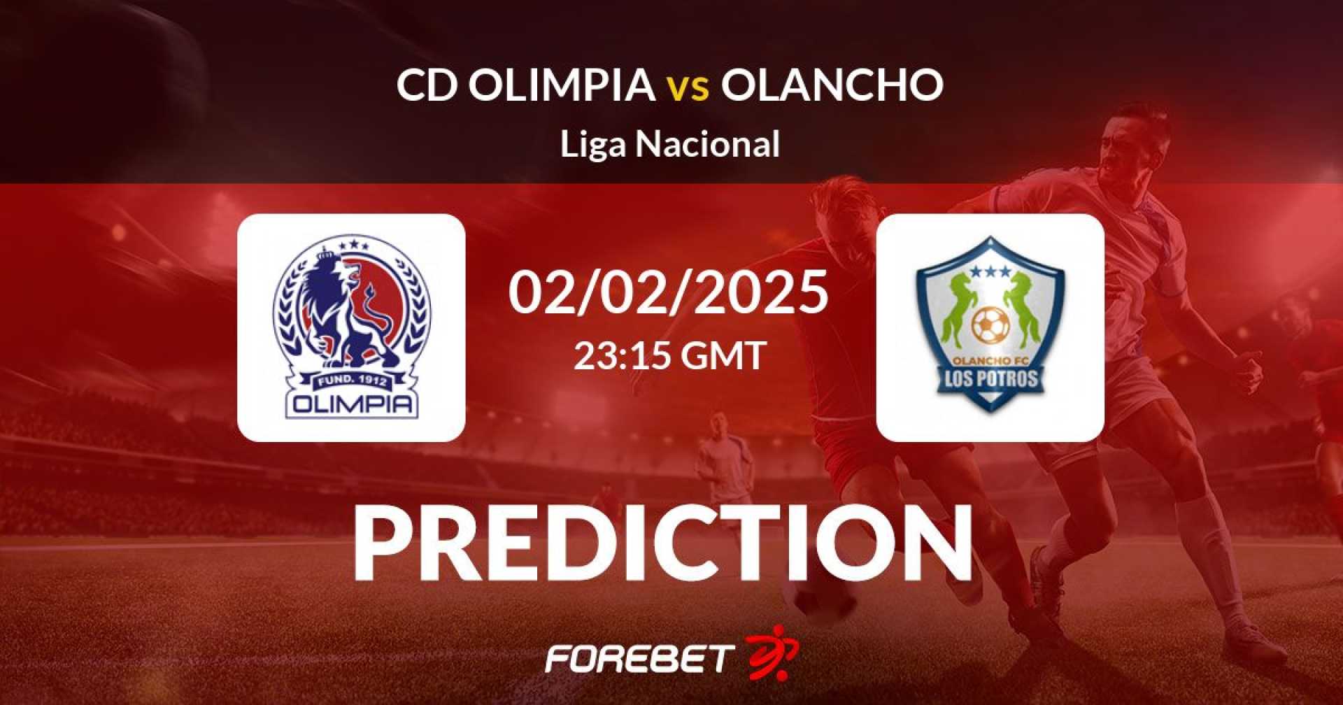 Olimpia Vs Olancho Football Match 2025