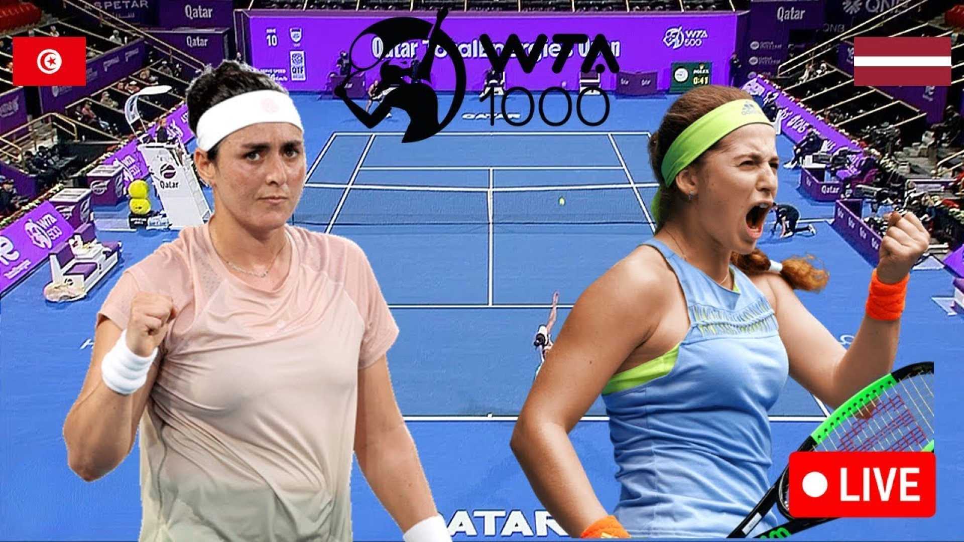 Ons Jabeur Jelena Ostapenko Wta Doha 2025