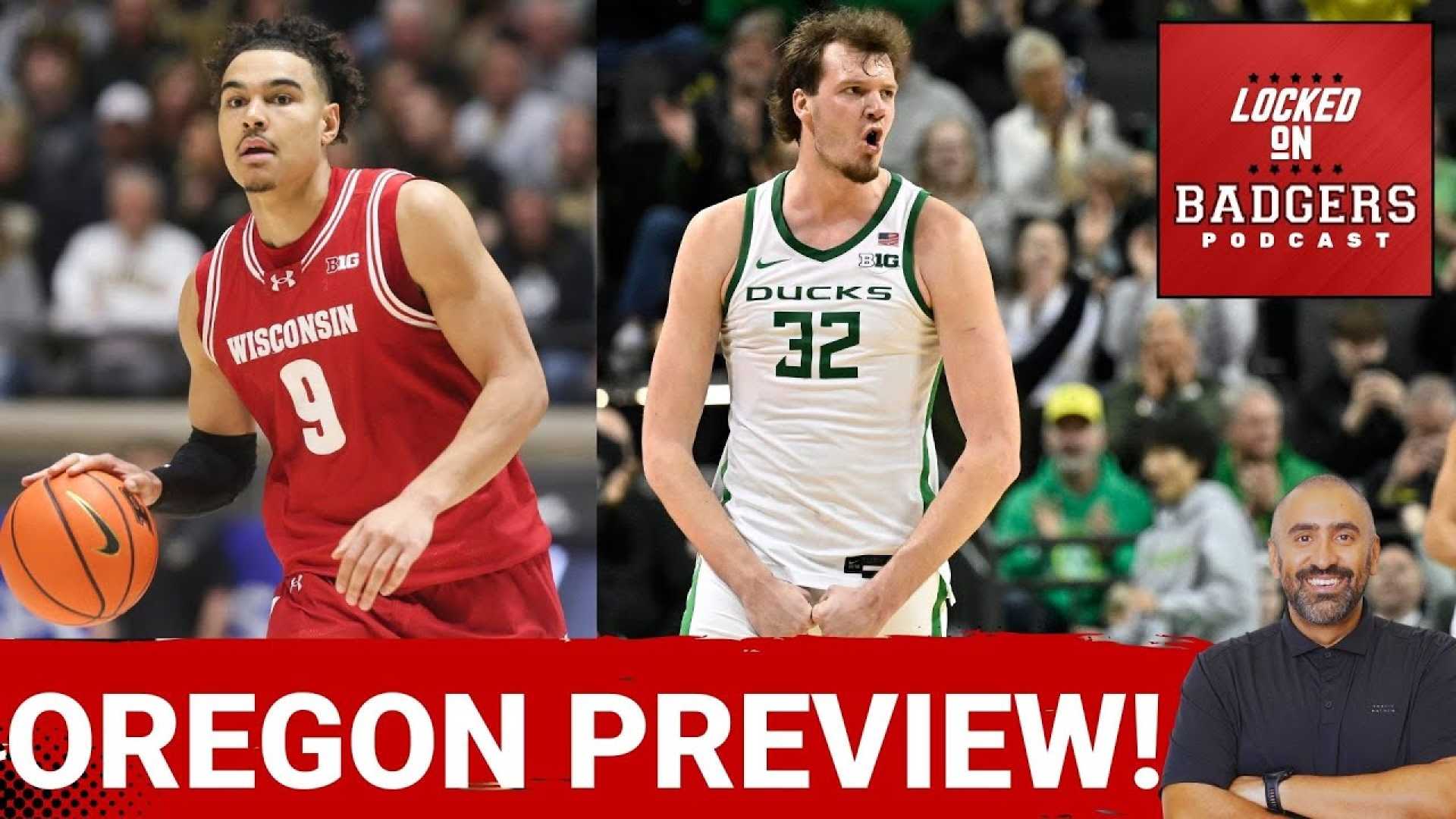 Oregon Ducks Vs Wisconsin Badgers Basketball