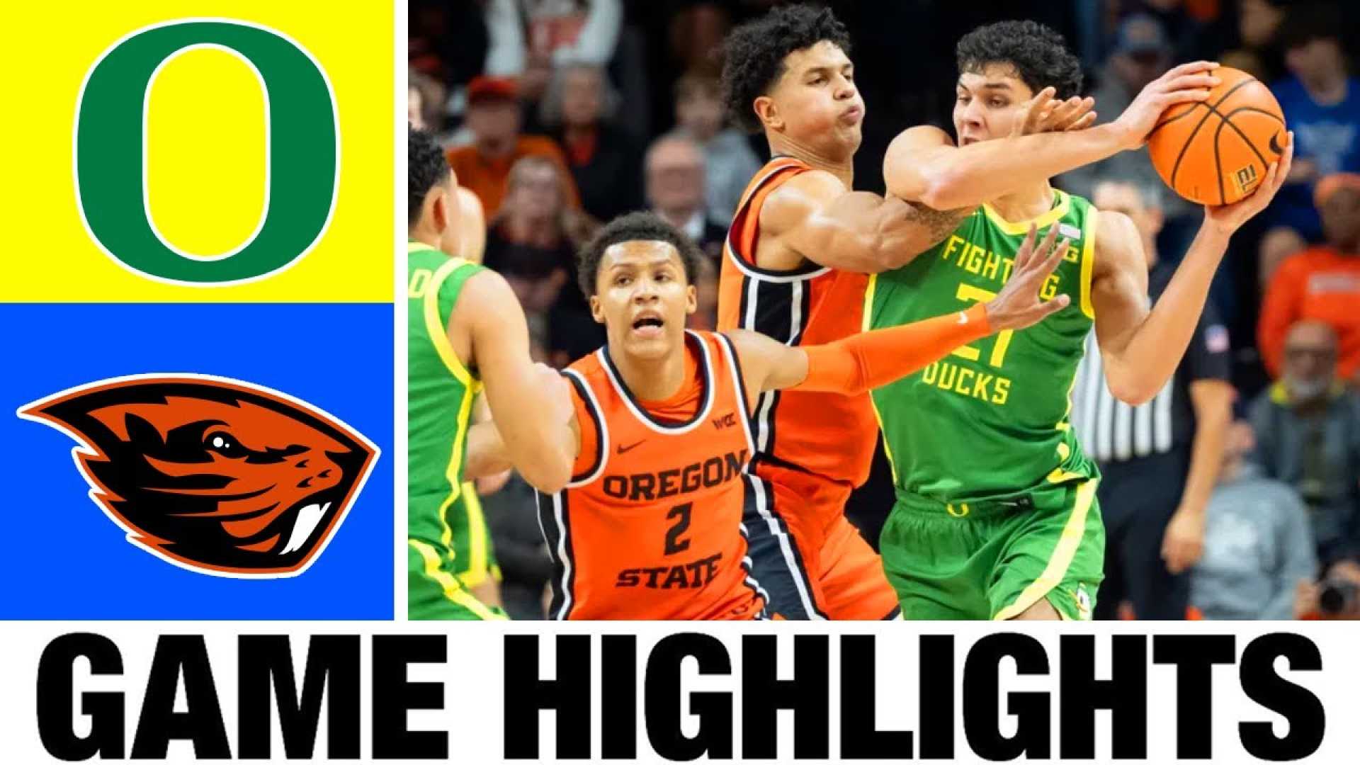 Oregon State Basketball Game Highlights