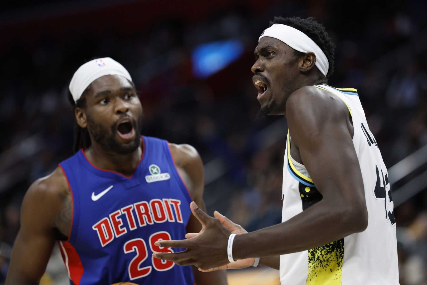 Pacers Pistons Rivalry Basketball