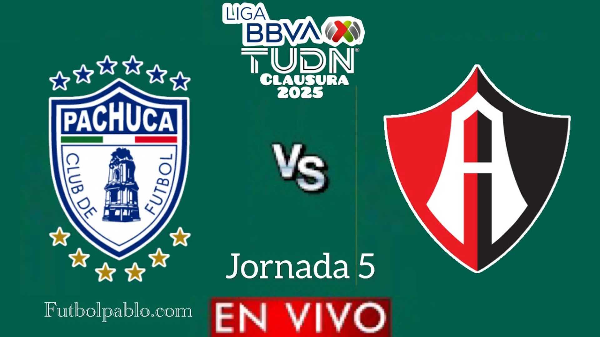 Pachuca Vs Atlas Liga Mx 2025 Match