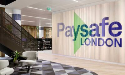 Paysafe Logo Headquarters London Financial District