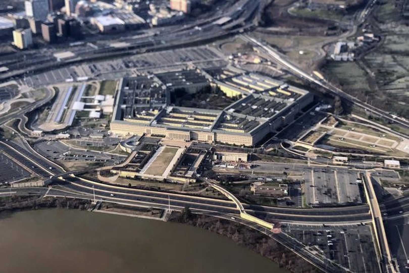 Pentagon Aerial View March 2024