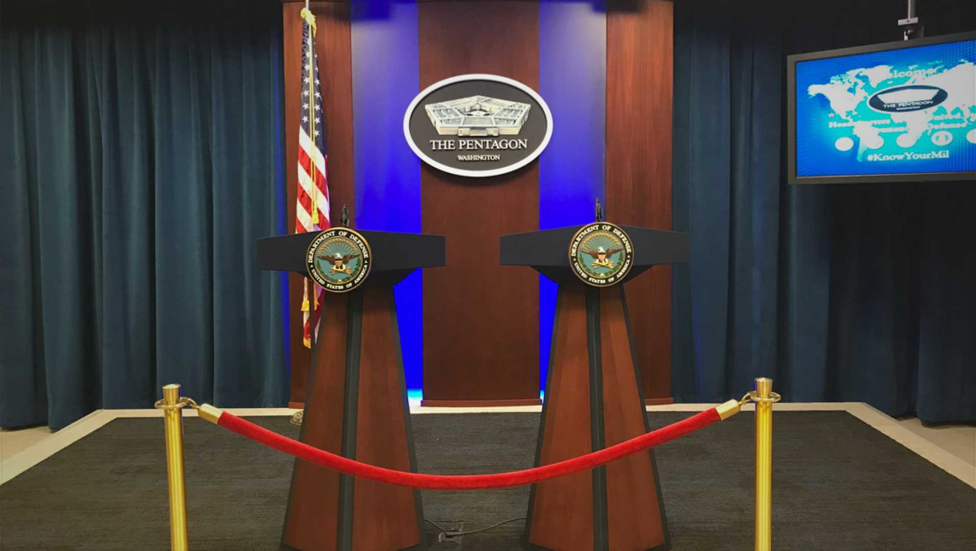 Pentagon Press Room Journalists