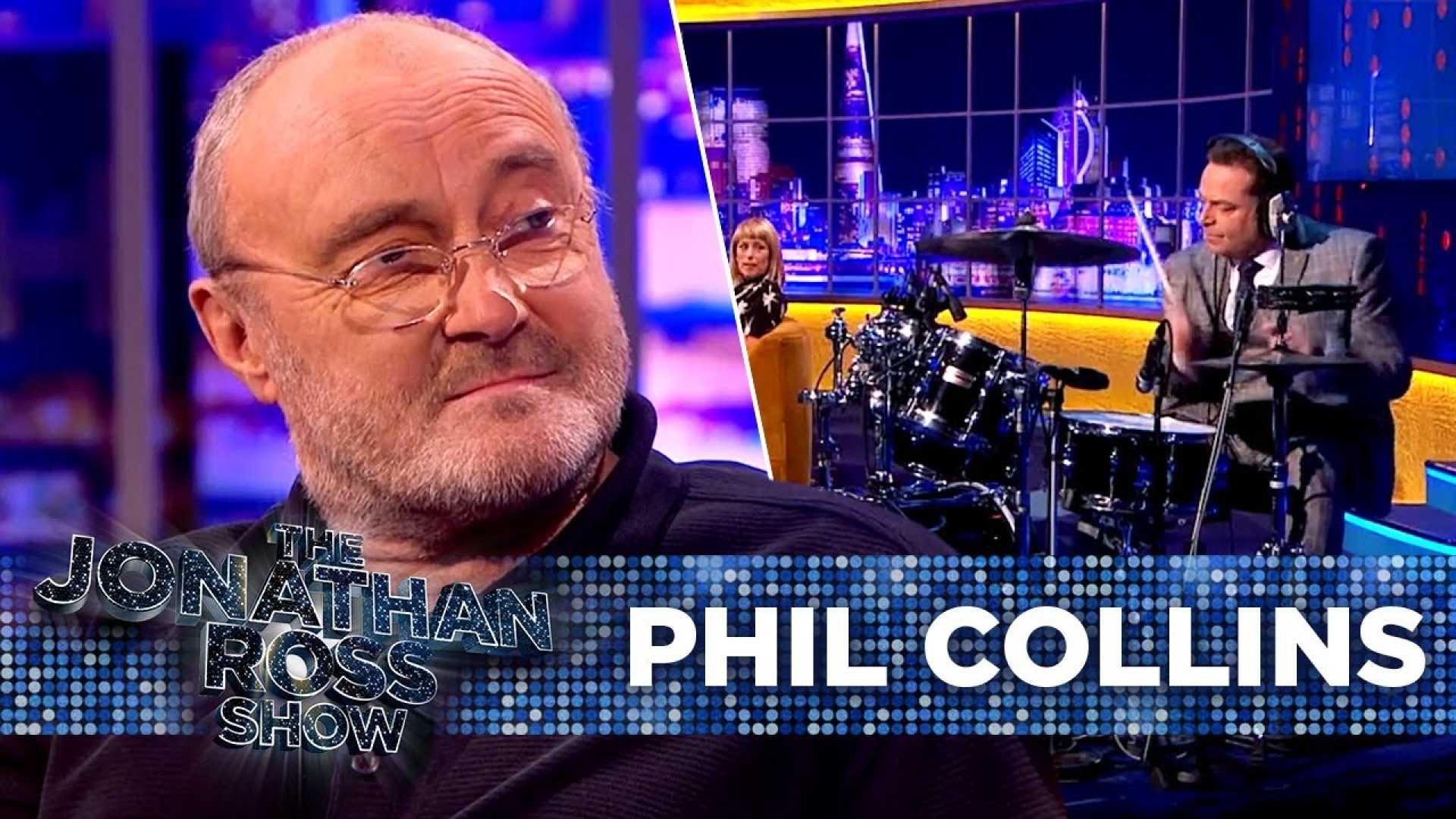 Phil Collins In Studio Interview