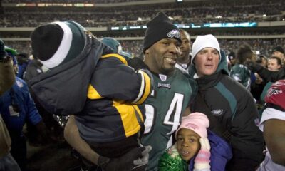 Philadelphia Eagles Super Bowl Celebration Father Son