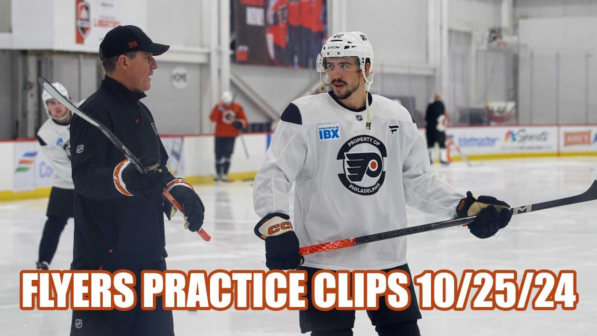 Philadelphia Flyers Practice Rink Training