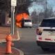 Philadelphia Van Fire Ice Protest