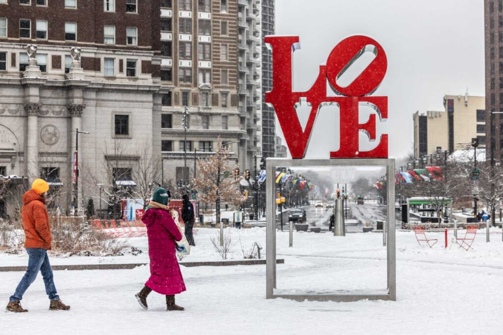 Philadelphia Winter Storm Snow Accumulation