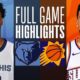 Phoenix Suns Vs Memphis Grizzlies Game Highlights