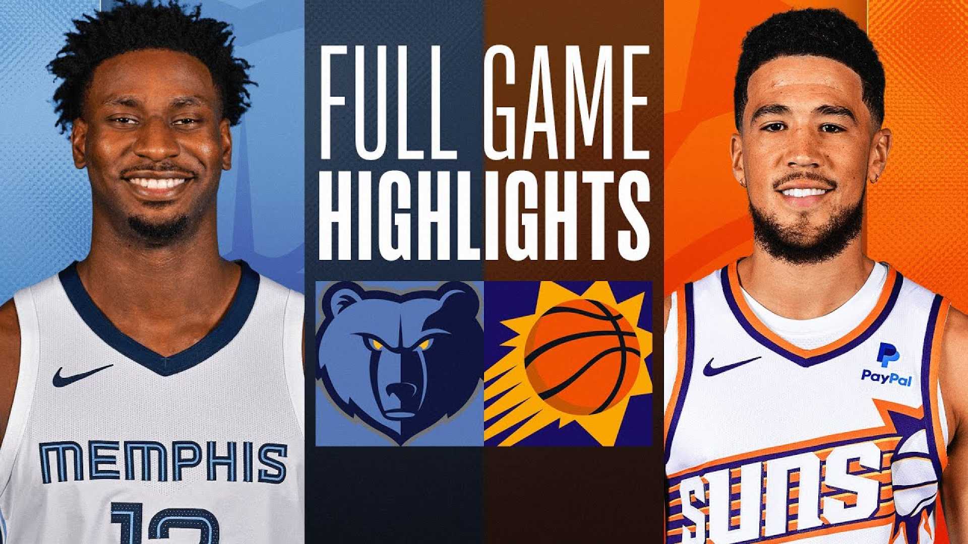 Phoenix Suns Vs Memphis Grizzlies Game Highlights