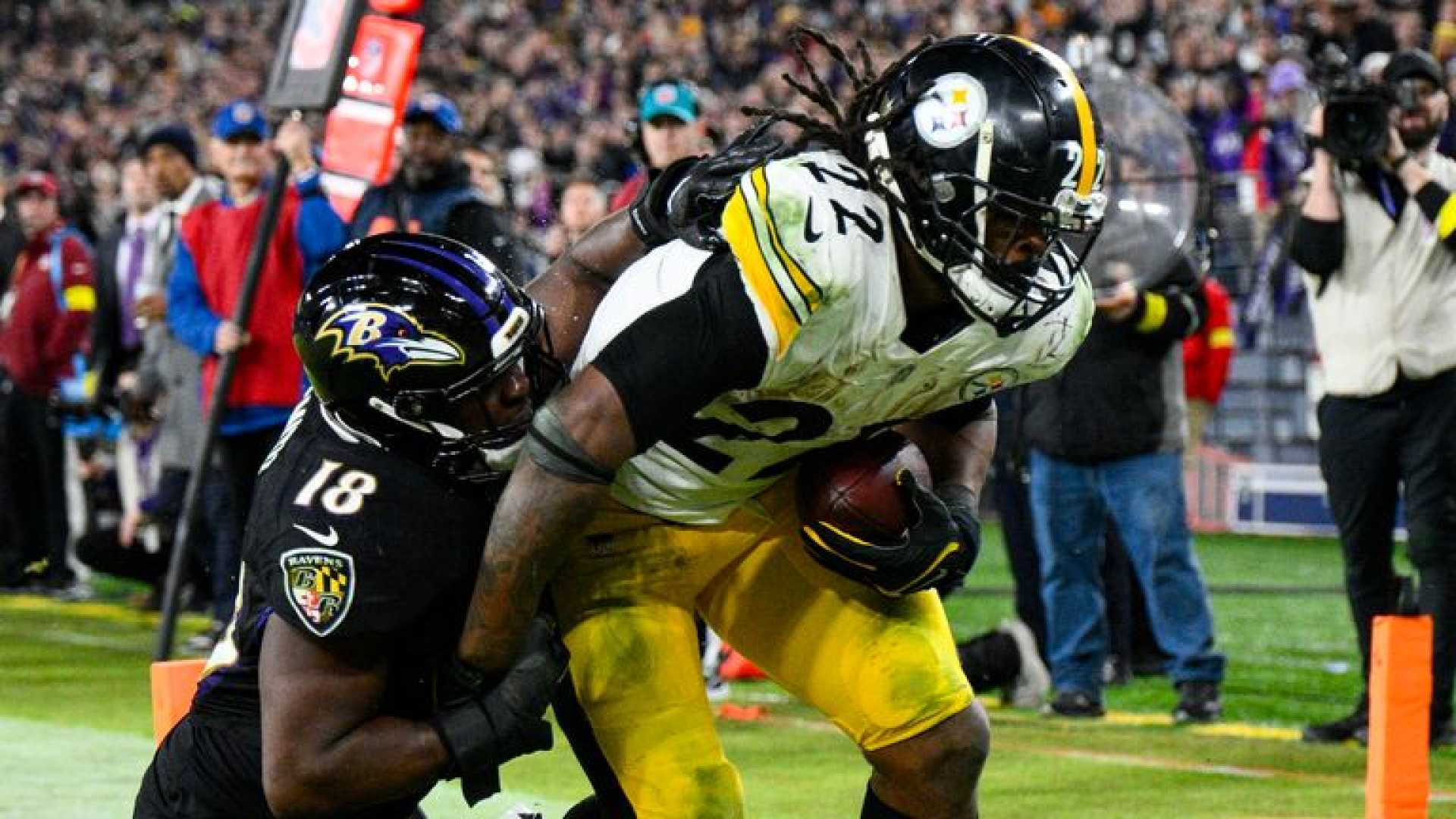 Pittsburgh Steelers Najee Harris Baltimore Ravens Playoff