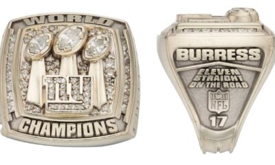 Plaxico Burress Super Bowl Ring Auction