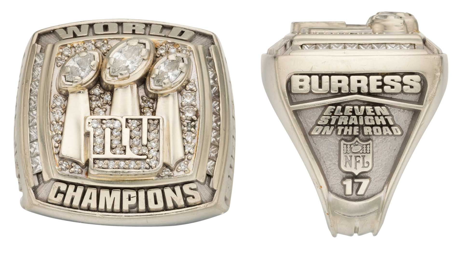 Plaxico Burress Super Bowl Ring Auction