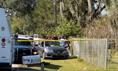 Police Investigation Scene Plant City Florida