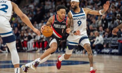 Portland Trail Blazers Vs Denver Nuggets Game Action