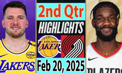 Portland Trail Blazers Vs Los Angeles Lakers February 2025