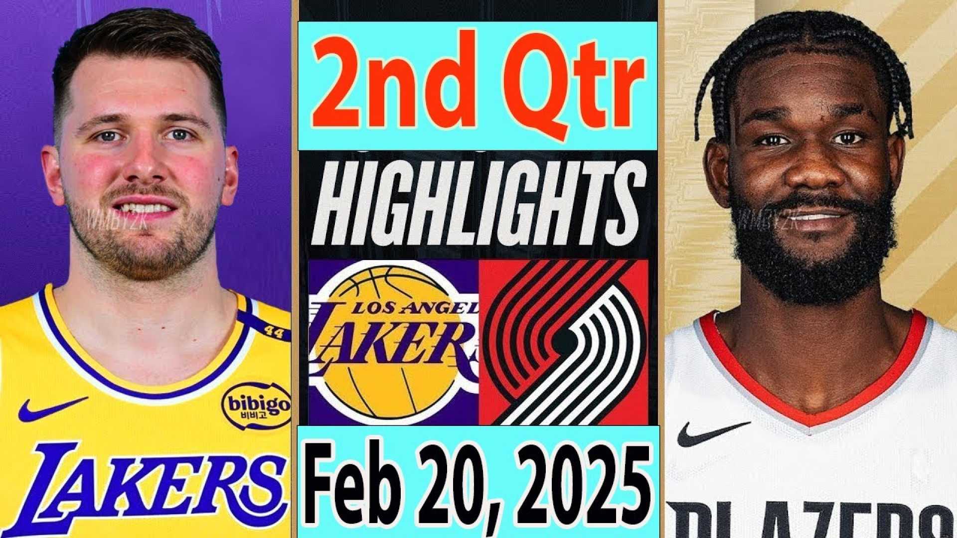 Portland Trail Blazers Vs Los Angeles Lakers February 2025