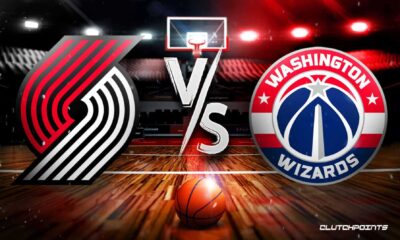 Portland Trail Blazers Washington Wizards Basketball Game