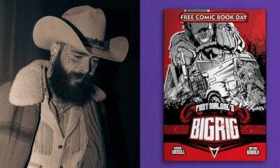 Post Malone Big Rig Graphic Novel Cover Art