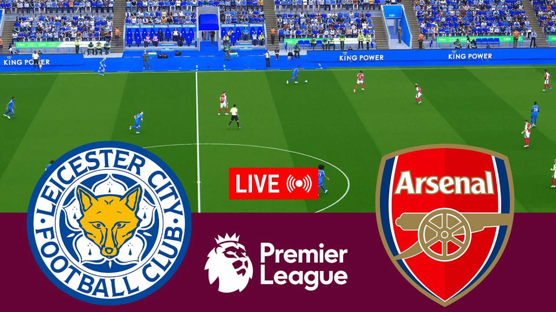 Premier League Match Arsenal Leicester City