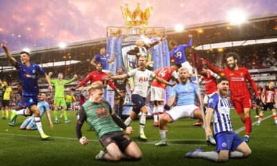 Premier League Teams In Action Bright Colors Sports