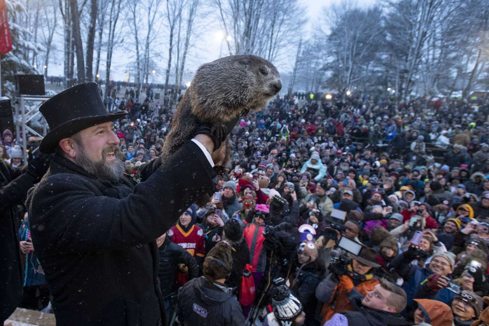 Punxsutawney Phil Groundhog Day Ceremony