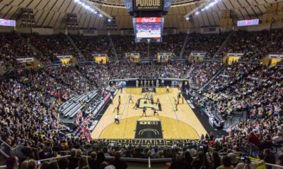 Purdue Vs Indiana Basketball Game Mackey Arena