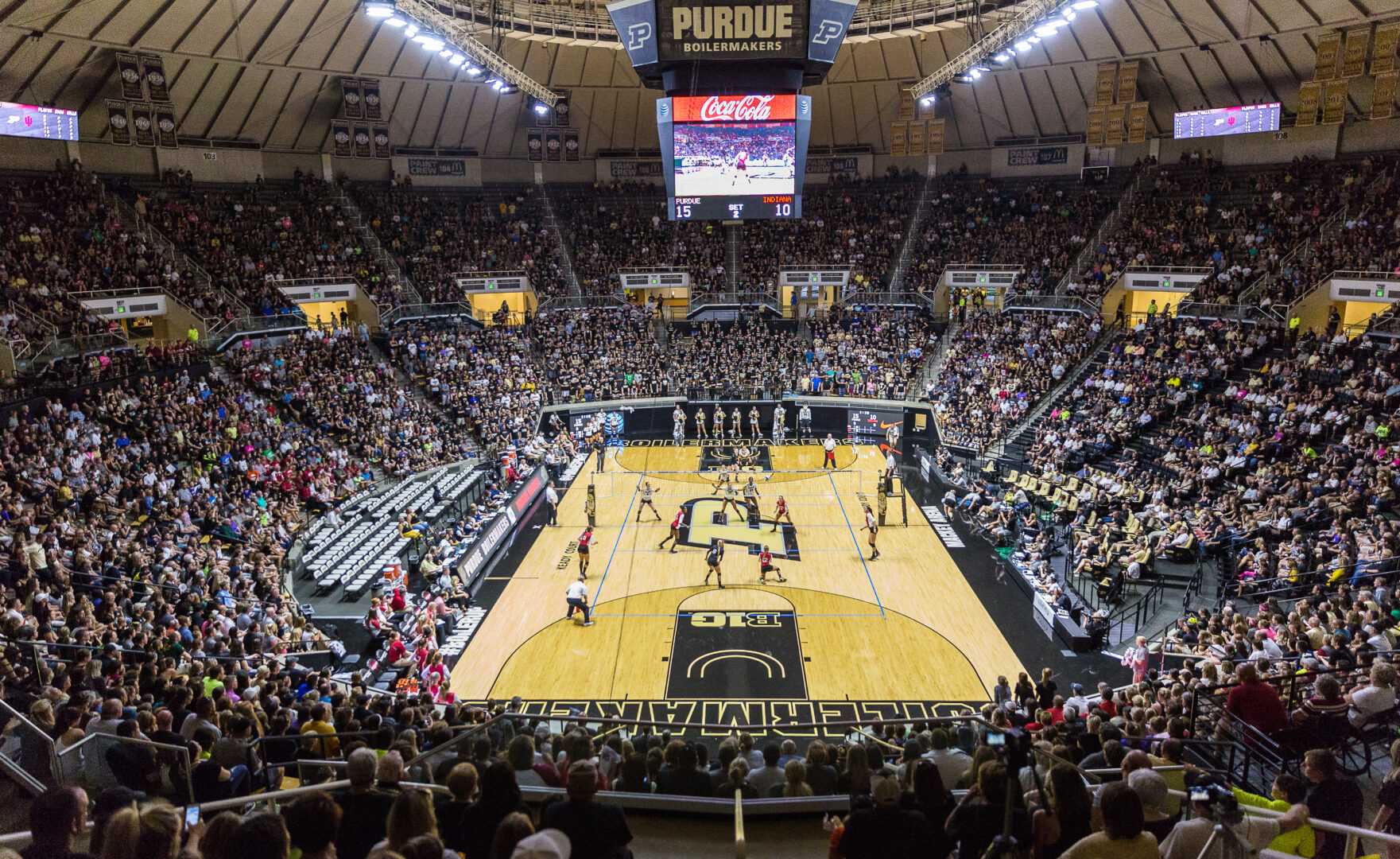 Purdue Vs Indiana Basketball Game Mackey Arena