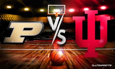 Purdue Vs Indiana College Basketball Game