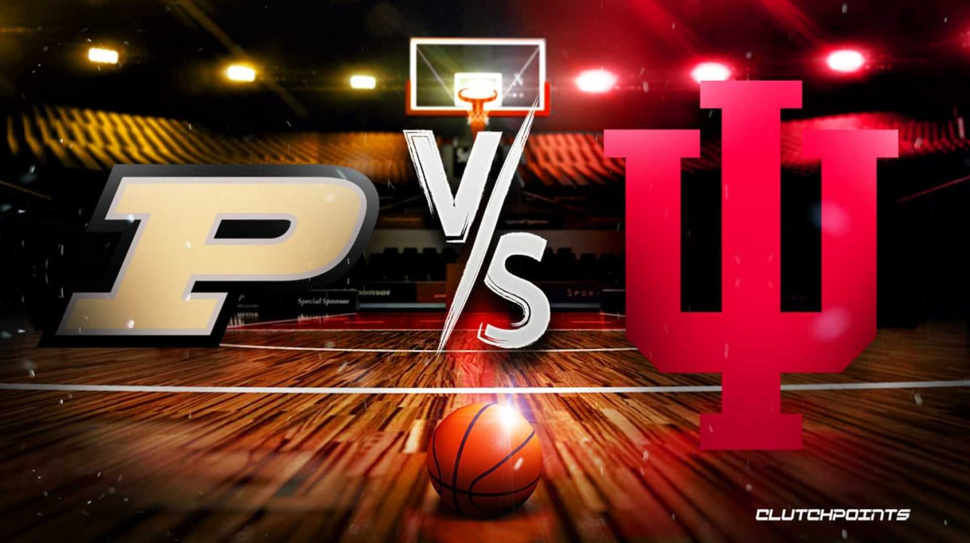 Purdue Vs Indiana College Basketball Game