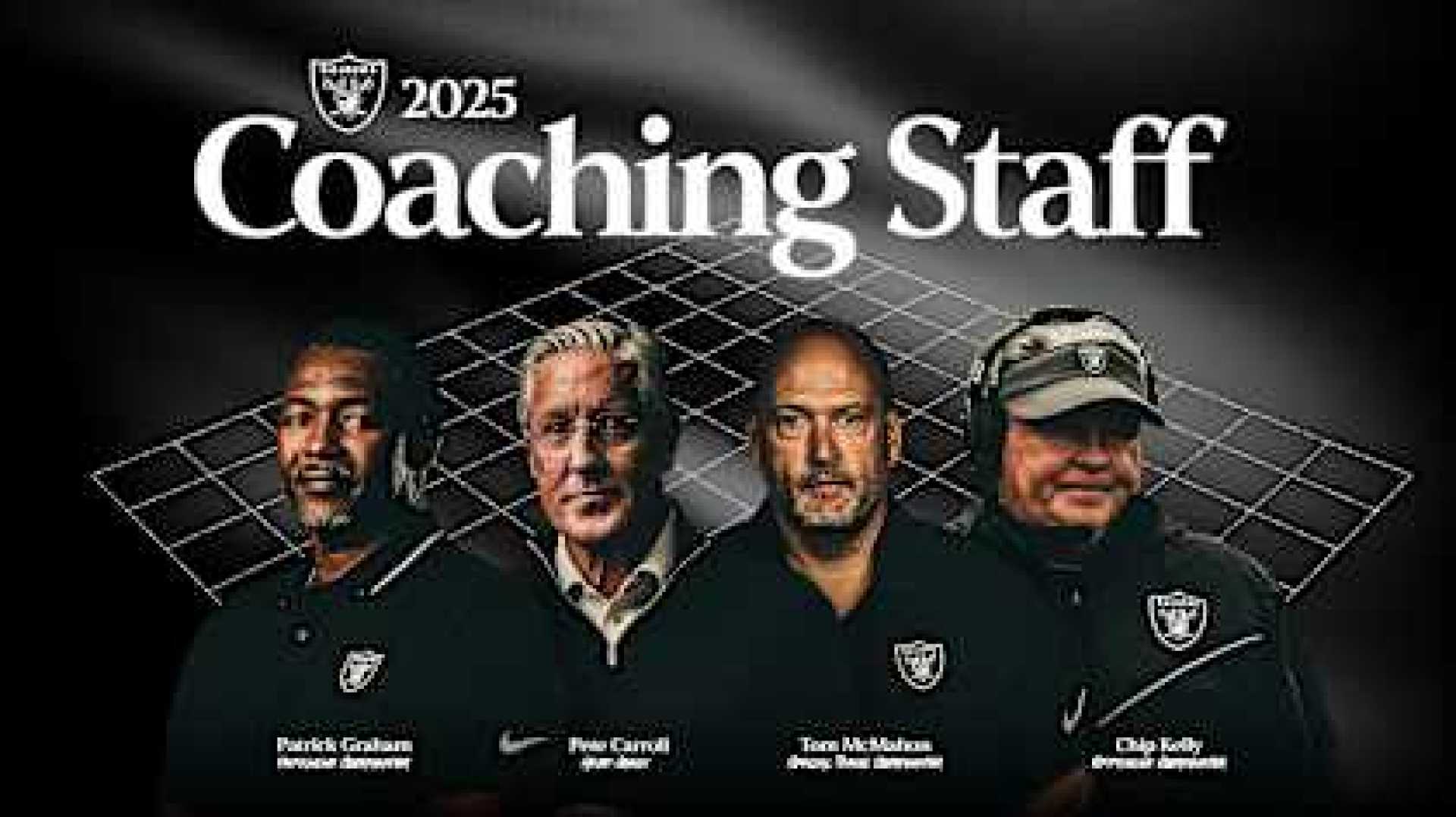 Raiders 2025 Coaching Staff Announcement