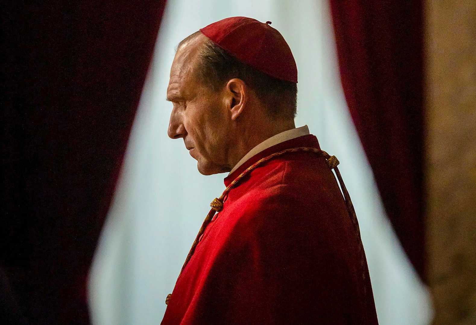 Ralph Fiennes Conclave Movie Still