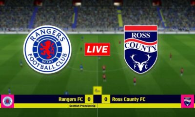 Rangers Vs Ross County Scottish Premiership Match