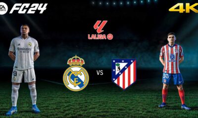 Real Madrid Vs Atletico Madrid Soccer Match