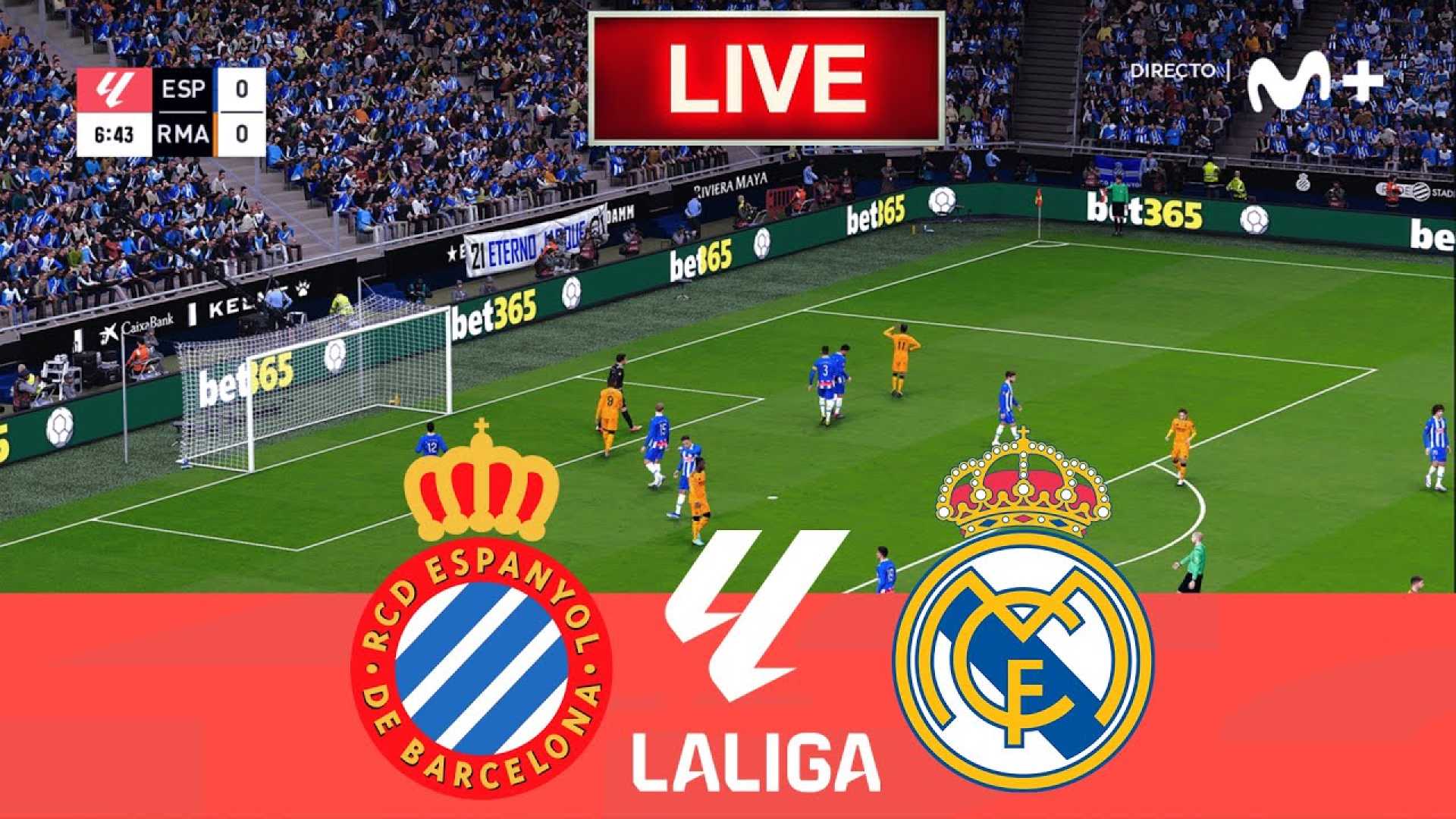 Real Madrid Vs Espanyol La Liga Match 2025