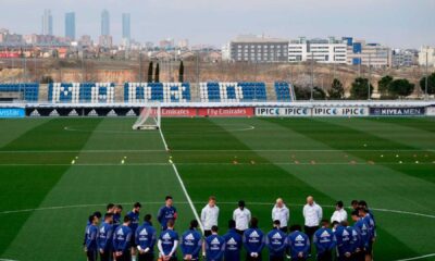 Real Madrid Youth Players Training Valdebebas