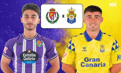 Real Valladolid Vs Las Palmas Laliga Action