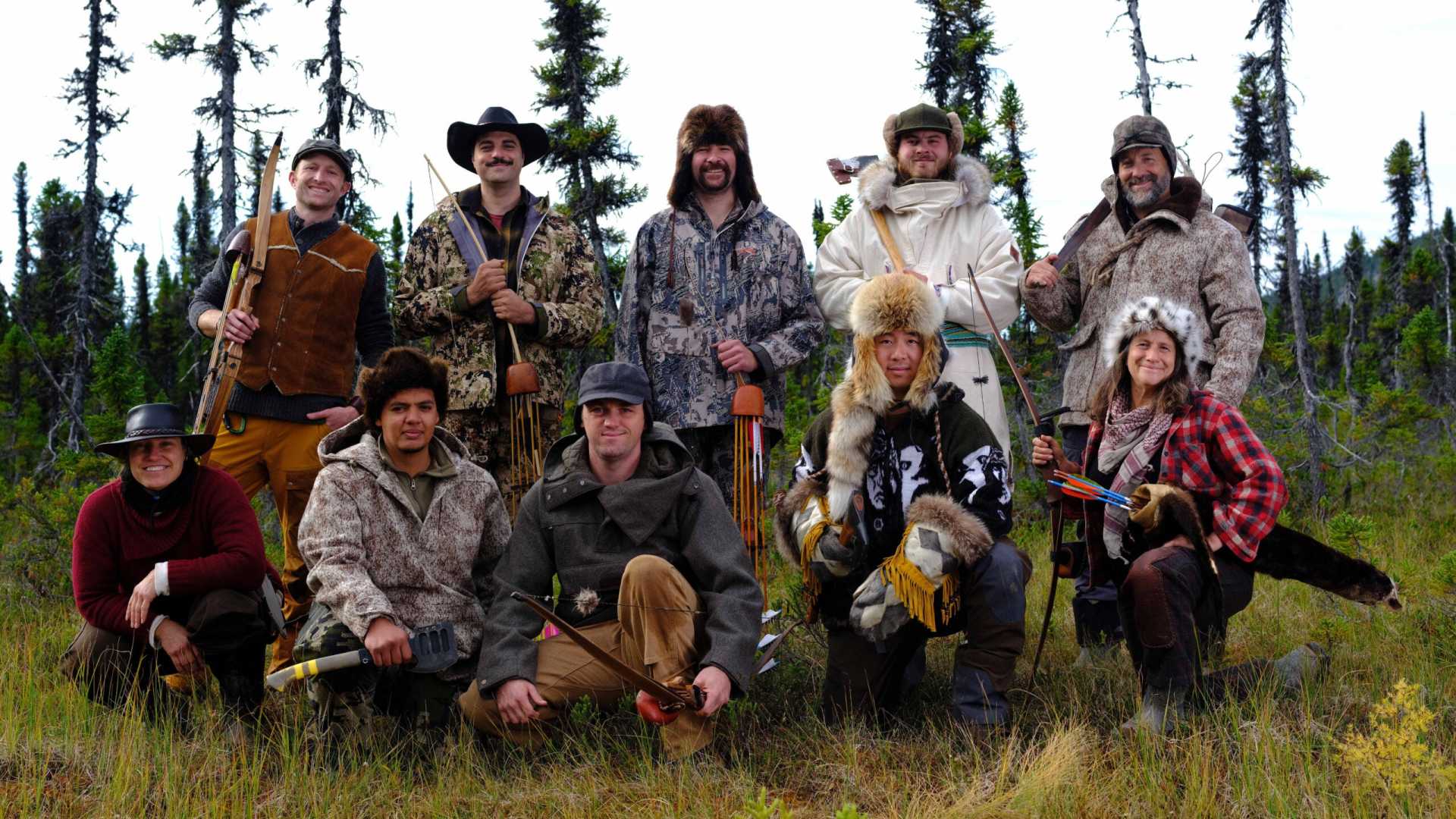 Reality Show Survivalists Canadian Wilderness