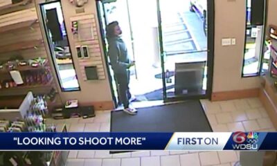 Red Dot Shooting Gun Shop Surveillance Footage