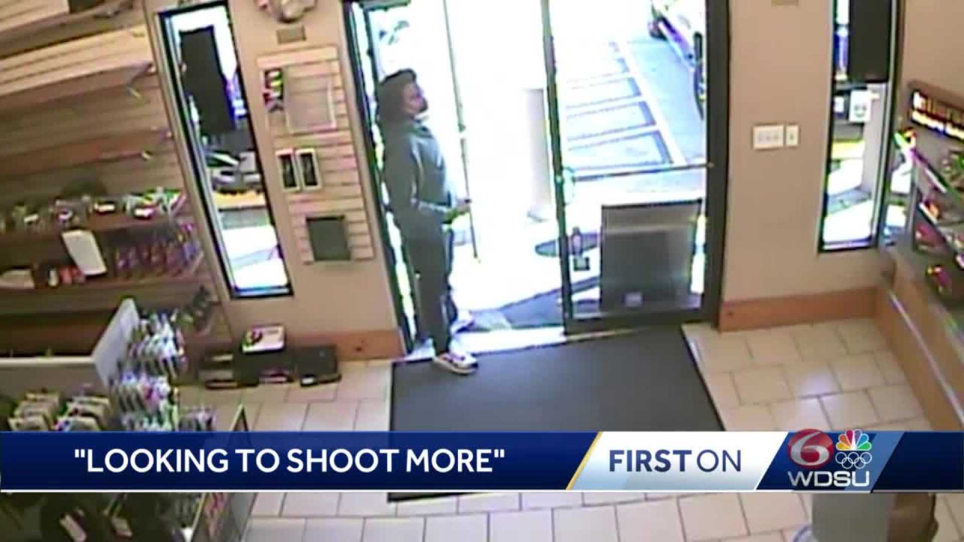 Red Dot Shooting Gun Shop Surveillance Footage