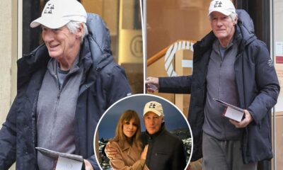 Richard Gere Family Outing Spain