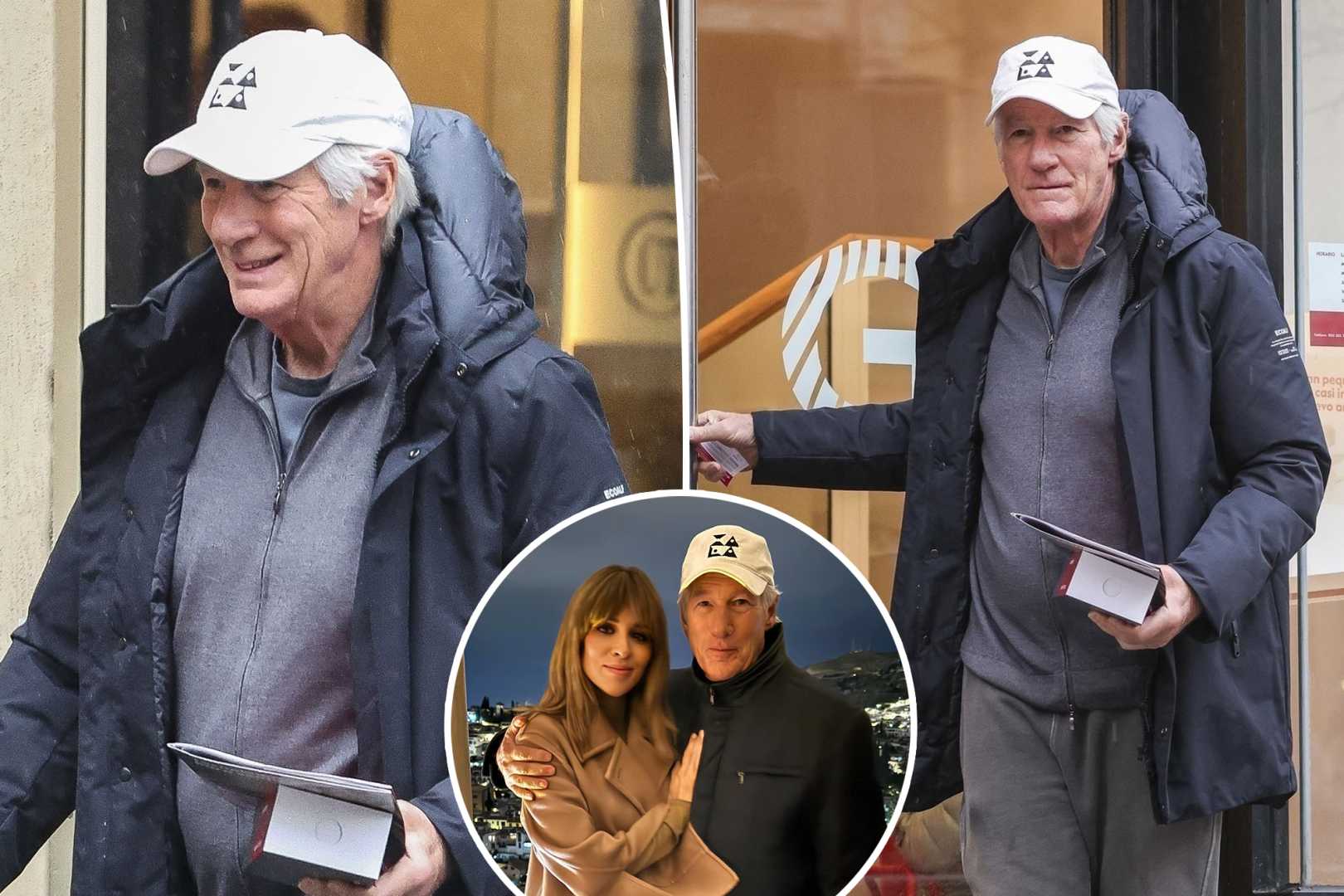 Richard Gere Family Outing Spain