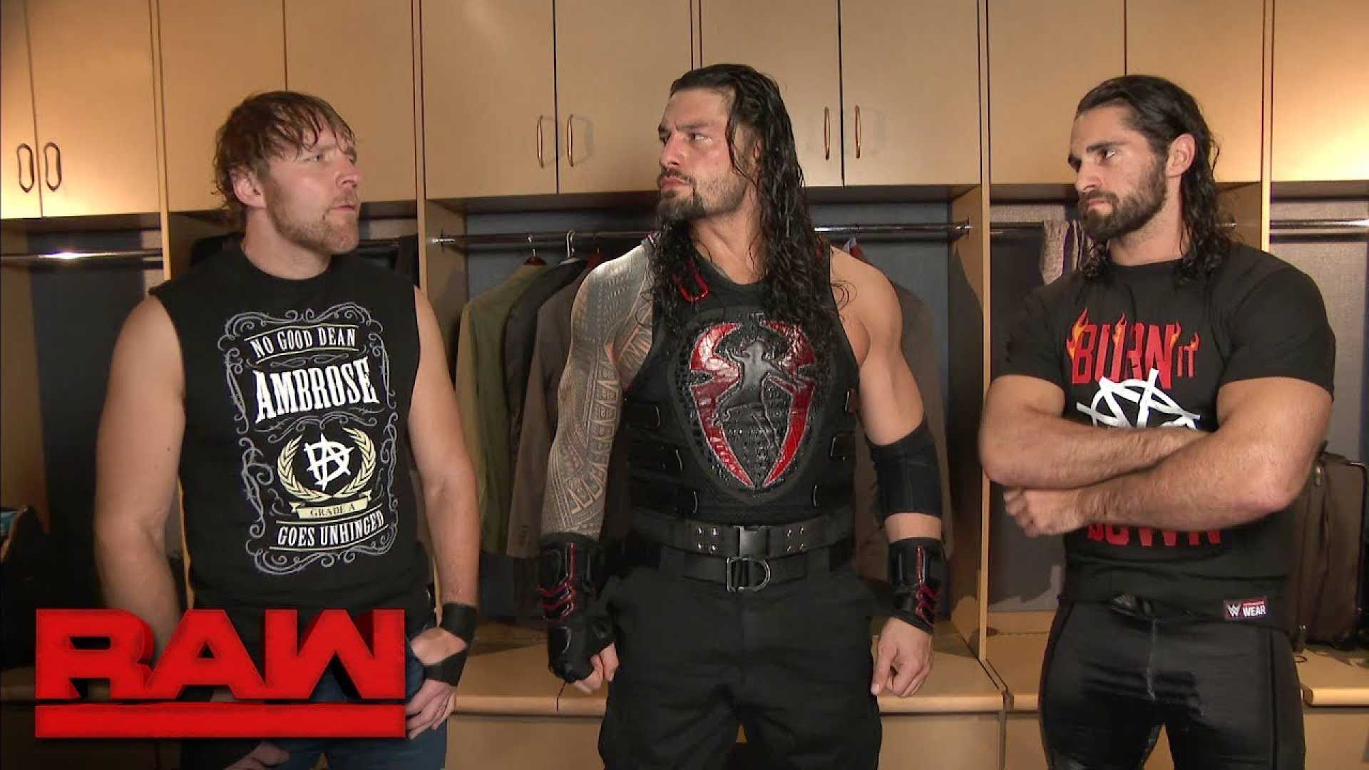 Roman Reigns Jon Moxley The Shield Wwe Backstage