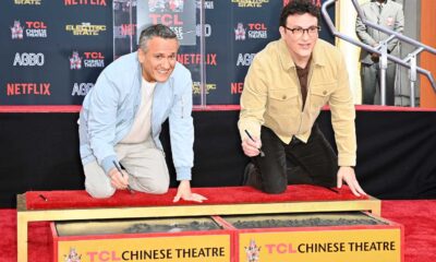 Russo Brothers Handprint Ceremony Hollywood