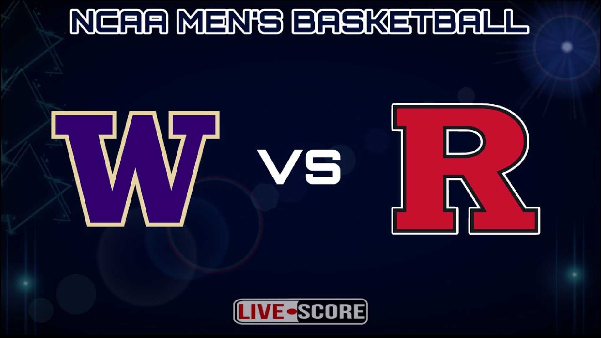 Rutgers Scarlet Knights Vs Washington Huskies Basketball